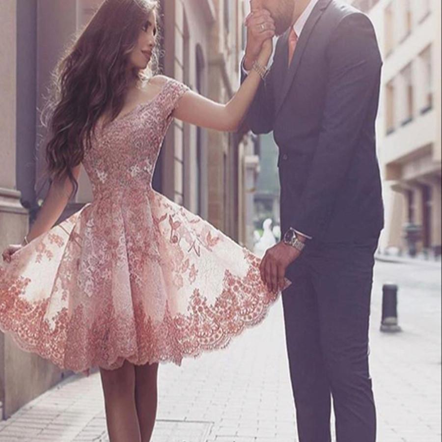 Lace off shoulder floral prints elegant junior formal homecoming prom Dairy Bridal Lace off shoulder floral prints elegant junior formal homecoming prom Dairy Bridal