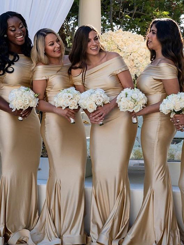 Sexy Off Shoulder Mermaid Backless Soft Satin Bridesmaid Dress, FC1728 Dairy Bridal Sexy Off Shoulder Mermaid Backless Soft Satin Bridesmaid Dress, FC1728 Dairy Bridal