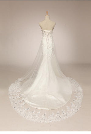 Long Wedding Dress, Tulle Wedding Dress, Halter Bridal Dress, Backless –  Dairy Bridal