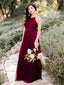A-line Tulle Sleeveless Length-Length Simple Bridesmaid Dress, FC2329