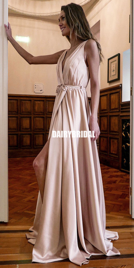 simple backless prom dresses backless dresses for prom Simple Backless Red Satin Long Prom Dress,Open Back Formal Dresses, Re formalgowns