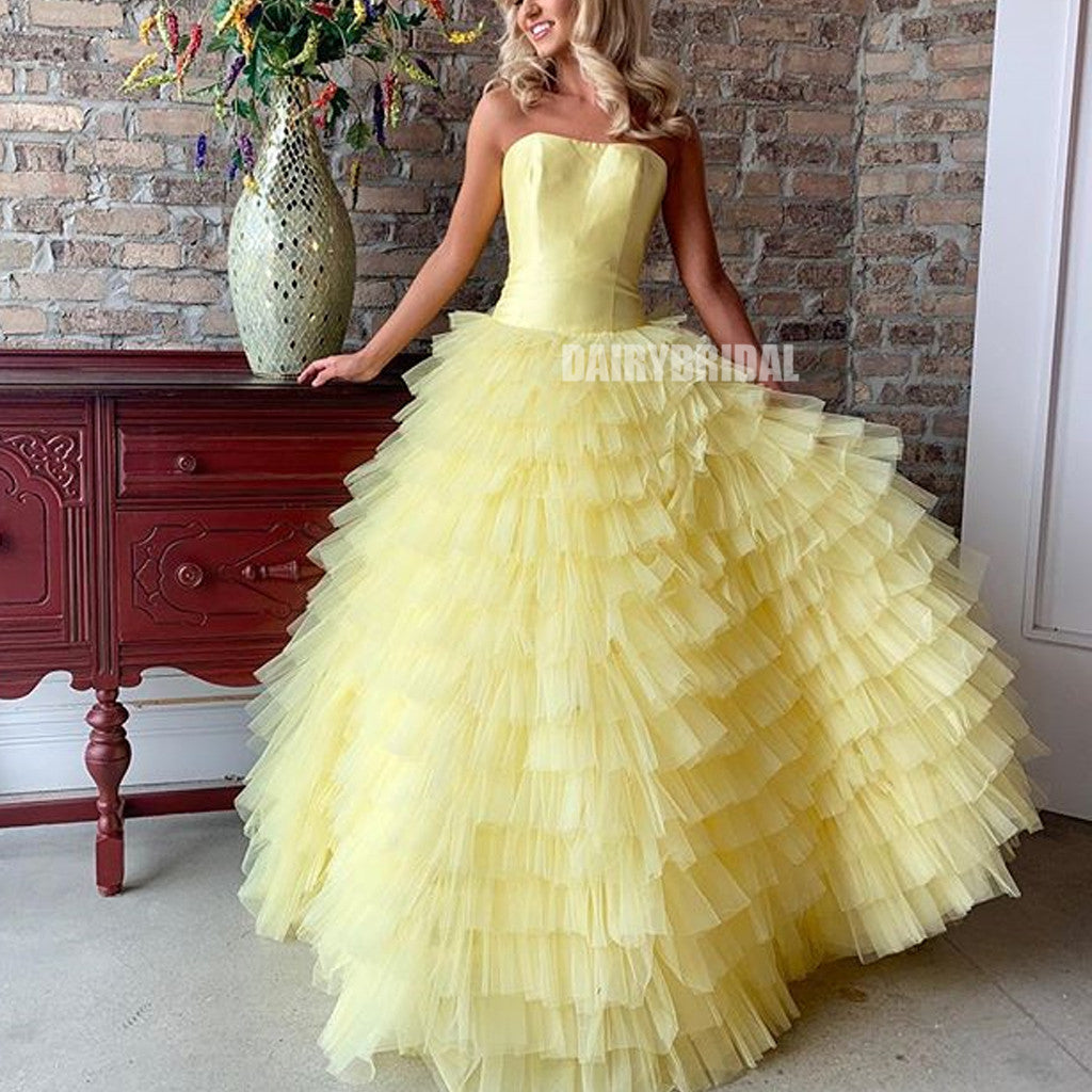ℓυηα мι αηgєℓ ♡ 2 — Ball - | Prom dresses yellow, Ball gowns, Yellow wedding  dress