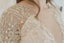 Beaded Party Dresses, Long Sleeve Prom Dress, Chiffon Prom Dress, See Through Prom Dress, D25