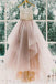 A line Scoop Neckline Organza Wedding Dresses, Long Custom Wedding Gowns, Affordable Bridal Dresses, 17115