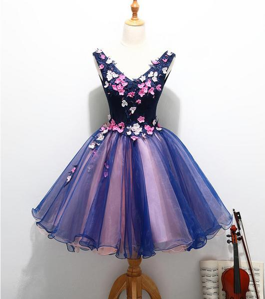 V Neck Cute Homecoming Prom Dresses, Affordable Short Party Prom Dress Dairy Bridal V Neck Cute Homecoming Prom Dresses, Affordable Short Party Prom Dress Dairy Bridal