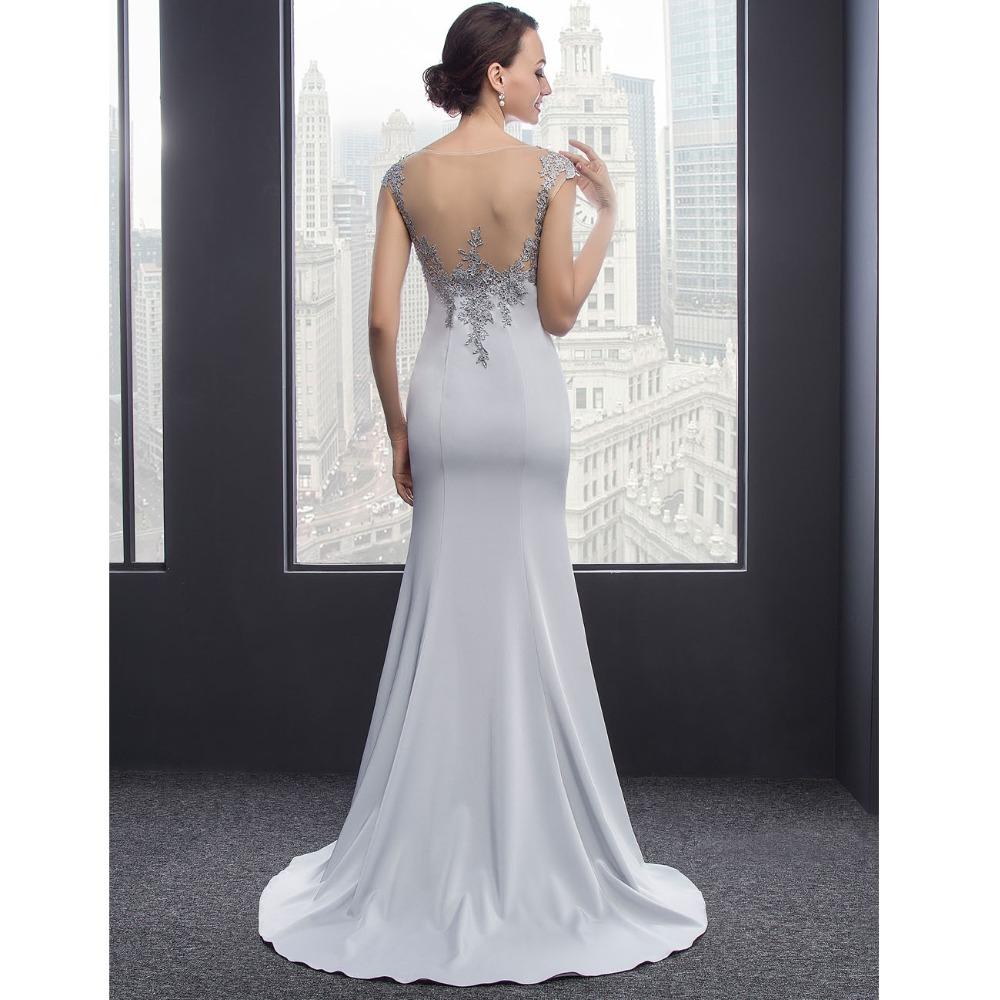 Long Bridesmaid Dress, Mermaid Bridesmaid Dress, Floor-Length Bridesmaid Dress, Satin Dress for Wedding, Applique and Beading Bridesmaid Dress, LB0304