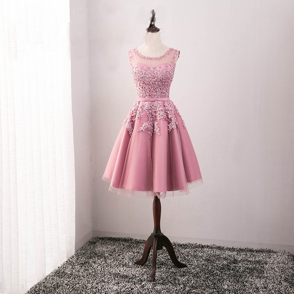 Short Homecoming Dress, Tulle Homecoming Dress, Sleeveless Homecoming Dairy Bridal Short Homecoming Dress, Tulle Homecoming Dress, Sleeveless Homecoming Dairy Bridal