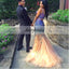 Two Pieces Prom Dress, Mermaid Prom Dress with Colorful Beads, D372