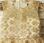 Gold Lace Sleeveless Tulle Flower Girl Dresses, Little Girl Dresses, Cheap Flower Girl Dresses, FG073