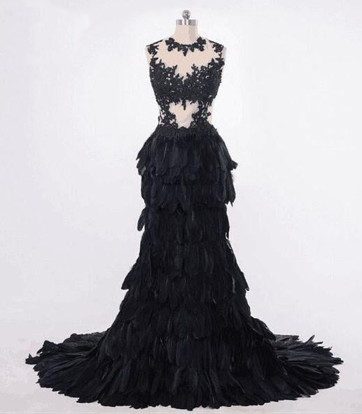 Discover 203+ black frilly gowns best