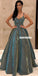 Charming A-line Backless Unique Designed Sleeveless Prom Dresses, FC4123