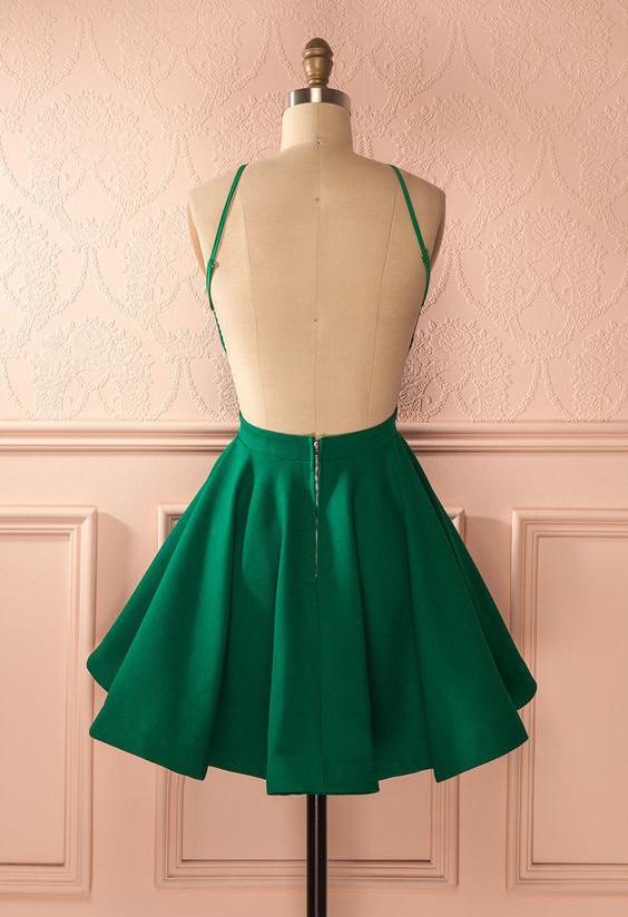 Short Homecoming Dress, Satin Homecoming Dress, Halter Homecoming Dres Dairy Bridal Short Homecoming Dress, Satin Homecoming Dress, Halter Homecoming Dres Dairy Bridal
