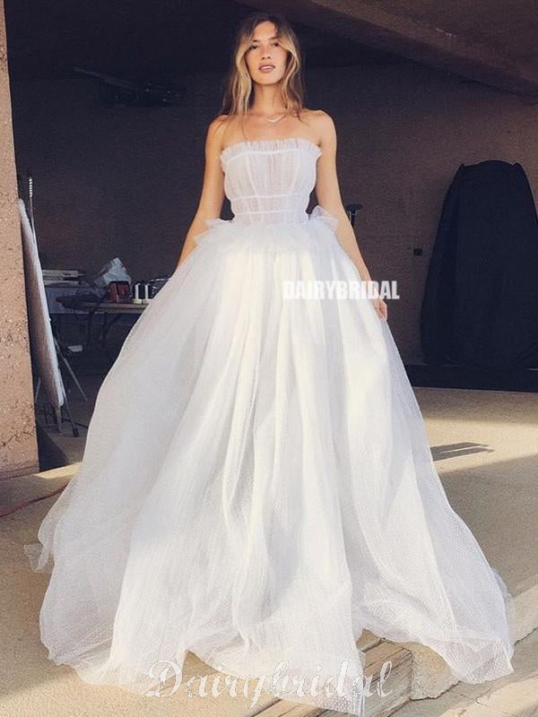 Spaghetti Strap Wedding Dresses & Gowns | Dresses with Straps