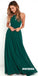 Long Chiffon Sleeveless Bridesmaid Dress, Maxi Halter Cross-Back Bridesmaid Dress, LB0496