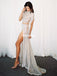 Stunning Two-Pieces High-neck Beaded Prom Dress, FC5088