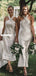 Charming Halter Mermaid Backless Ankle-Length Bridesmaid Dress, FC5330