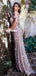 Stunning Mermaid Sequin Off Shoulder Beaded Long Prom Dress, FC5383