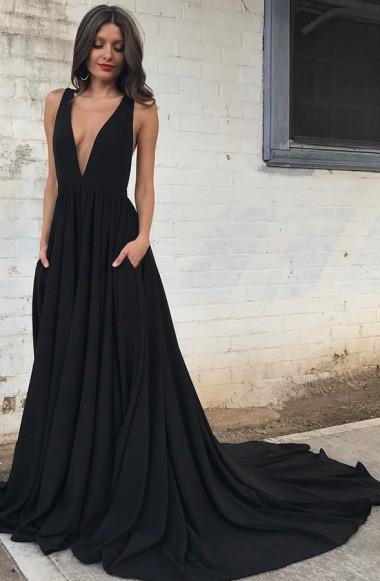 Long Prom Dresses, Chiffon Prom Dresses, A-Line Party Dresses, Black E Dairy Bridal Long Prom Dresses, Chiffon Prom Dresses, A-Line Party Dresses, Black E Dairy Bridal