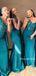 Stunning Mermaid One-Shoulder Sexy Long Bridesmaid Dress, FC6175