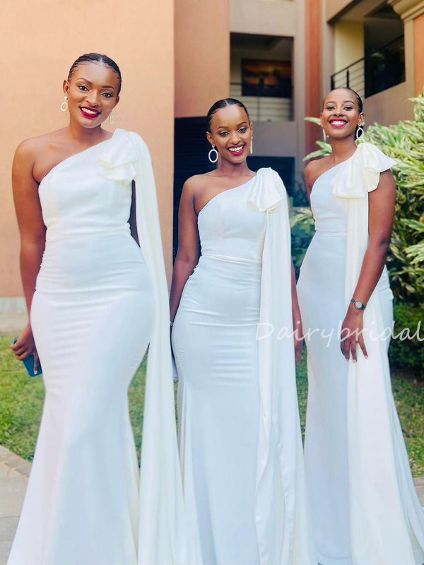 One Shoulder Dessy Dresses