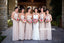 Sweet Heart Chiffon Bridesmaid Dress, Backless A-Line Bridesmaid Dress, D657