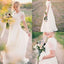 Long Wedding Dress, A-Line Wedding Dress, Tulle Wedding Dress, Sleeveless Bridal Dress, Tulle Wedding Dress, Charming Wedding Dress, LB0676