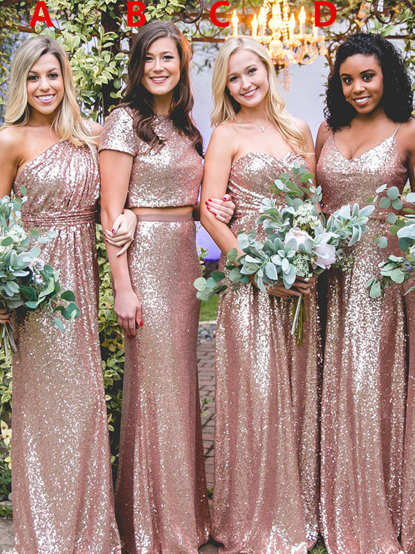 Long Bridesmaid Dress, Sequin Bridesmaid Dress, Mismatched Bridesmaid Dairy Bridal Long Bridesmaid Dress, Sequin Bridesmaid Dress, Mismatched Bridesmaid Dairy Bridal