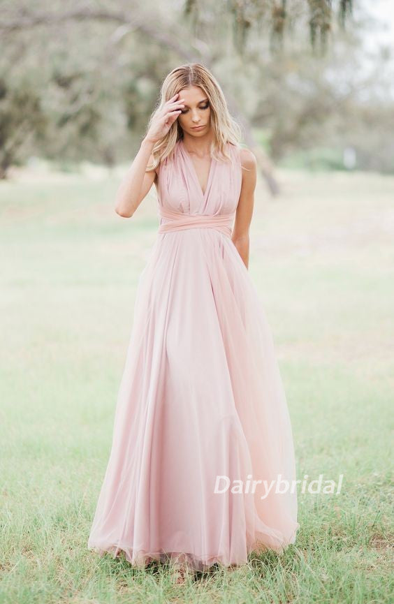 Convertible Bridesmaid Dress, Tulle Bridesmaid Dress, Backless Bridesm Dairy Bridal Convertible Bridesmaid Dress, Tulle Bridesmaid Dress, Backless Bridesm Dairy Bridal