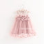 Pink Sleeveless Tulle Popular Tulle Flower Girl Dresses, Cheap Little Girl Dresses,  DA904