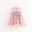 Pink Sleeveless Tulle Popular Tulle Flower Girl Dresses, Cheap Little Girl Dresses,  DA904