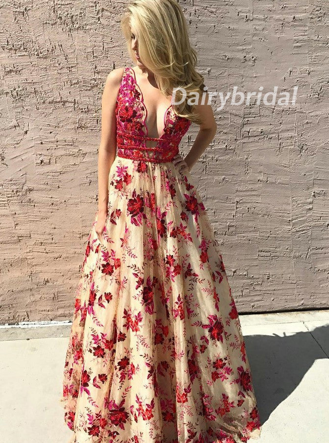 Applique Prom Dresses, Tulle Prom Dresses, Beading Prom Dresses, Deep Dairy Bridal Applique Prom Dresses, Tulle Prom Dresses, Beading Prom Dresses, Deep Dairy Bridal