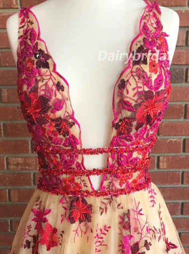 Applique Prom Dresses, Tulle Prom Dresses, Beading Prom Dresses, Deep Dairy Bridal Applique Prom Dresses, Tulle Prom Dresses, Beading Prom Dresses, Deep Dairy Bridal