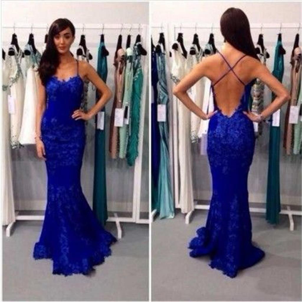 Long Prom Dress, Lace Prom Dress, Blue Prom Dress, Straps Prom Dress, Dairy Bridal Long Prom Dress, Lace Prom Dress, Blue Prom Dress, Straps Prom Dress, Dairy Bridal