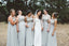 Elegant Lace Open-Back Chiffon A-Line Sleeveless Bridesmaid Dress, FC1773
