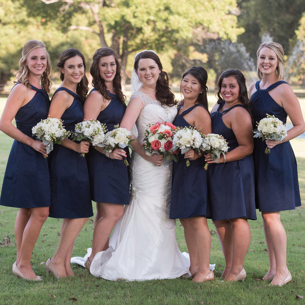 Short A-Line Cheap Bridesmaid Dress, Knee-Length Bridesmaid Dress, D10 – Dairy Bridal