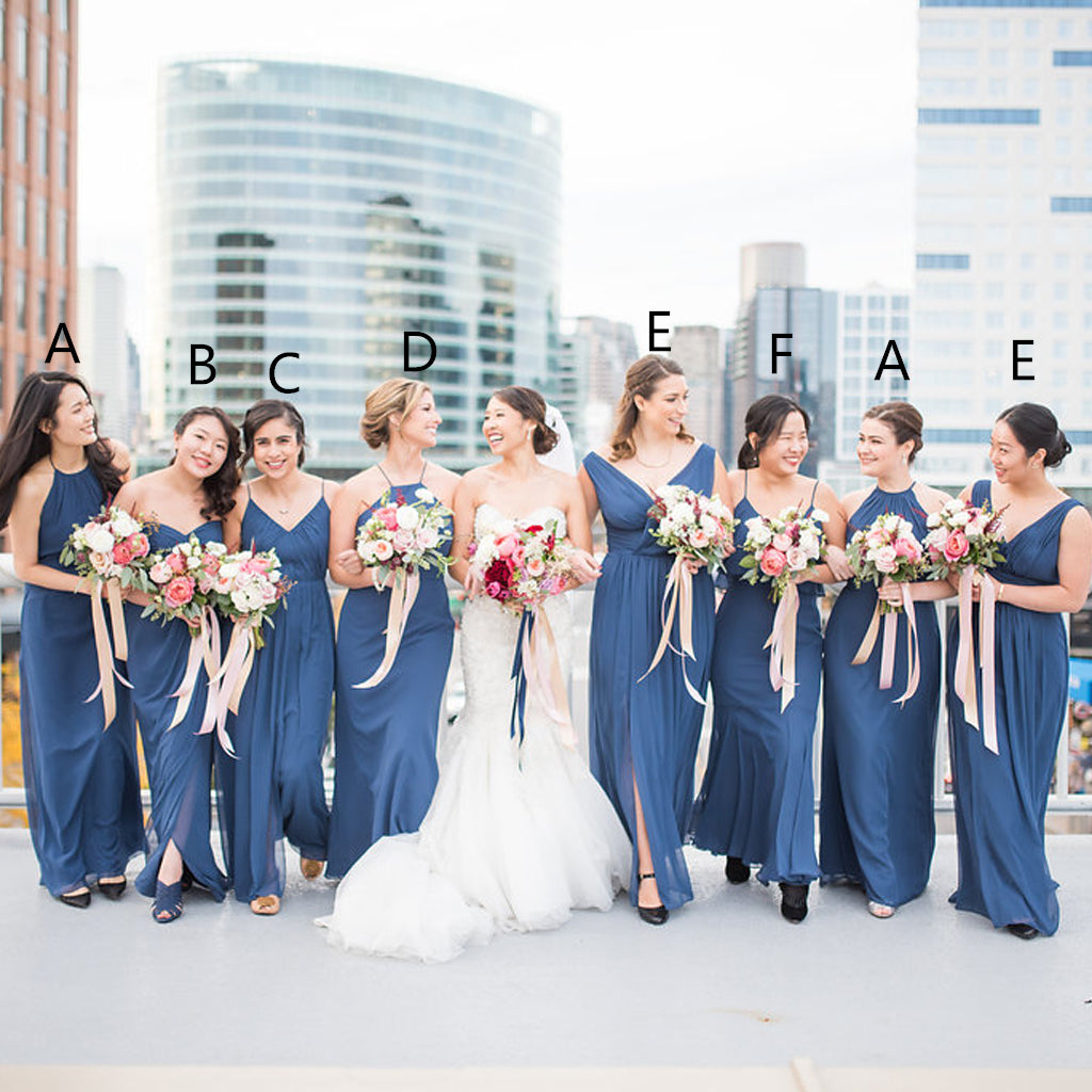 Mismatched Wedding Bridesmaid Dresses, Popular A-line Bridesmaid Dresses Mismatched Wedding Bridesmaid Dresses, Popular A-line Bridesmaid Dresses