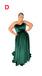 Mismatched Mermaid Sweetheart Backless Long Velvet Bridesmaid Dress, FC5908
