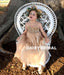 Champagne Tulle Backless Flower Girl Dresses, Sequin Lovely Little Girl Dresses, D1238