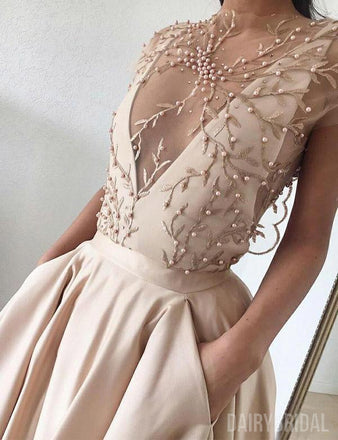 Luxury Lace Mermaid Backless Applique Straight Neckline Wedding Dresses,  FC1925
