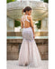 Luxury Beaded Mermaid Backless Tulle Prom Dress, FC2693
