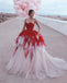 Charming Sweetheart A-line Tulle Backless Prom Dress, FC3760