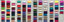 Fabric Swatch, Fabric Sample (1 Color=$1, Price For Each Color Swatch Is $1.00)